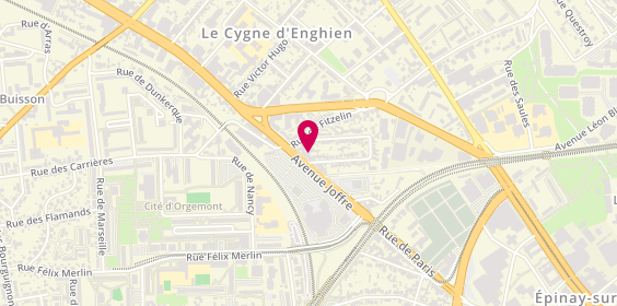 Plan de Le Sendrillon, 40 avenue Joffre, 93800 Épinay-sur-Seine