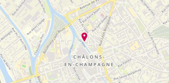 Plan de O'Délices, 12 Quai Notre Dame, 51000 Châlons-en-Champagne