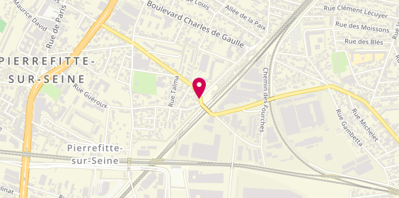 Plan de Imara, 2 Place Rene Guilbault, 93380 Pierrefitte-sur-Seine