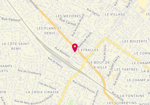 Plan de Le Time, 12 avenue Foch, 95240 Cormeilles-en-Parisis