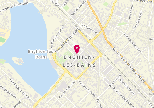Plan de McDonald's, 42 Rue du Général de Gaulle, 95880 Enghien-les-Bains