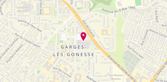 Plan de Le Bon'ap'pizza, Rue Jean Goujon, 95140 Garges-lès-Gonesse
