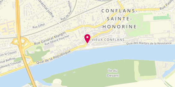 Plan de Smashin Burger, 1-2
1 Rue du Port, 78700 Conflans-Sainte-Honorine