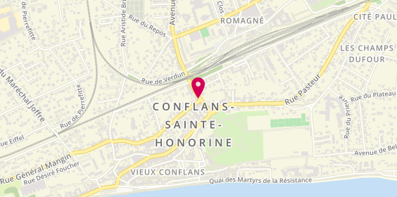 Plan de Di Napoli, 7 avenue Carnot, 78700 Conflans-Sainte-Honorine