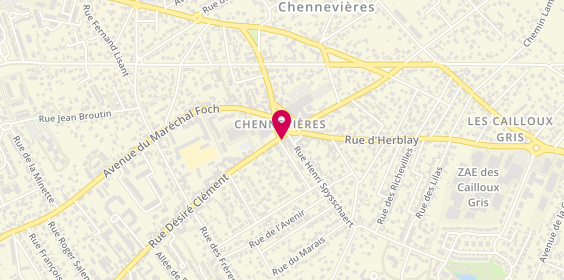Plan de Les Provencaux, 130 Rue Desire Clement, 78700 Conflans-Sainte-Honorine