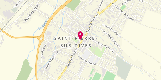 Plan de Restaurant Ksp, 21 Rue de Falaise, 14170 Saint-Pierre-en-Auge
