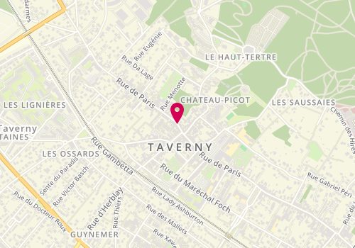 Plan de Jan-Havin, 212 Rue de Paris, 95150 Taverny