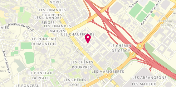Plan de Chweet, 36 Rue des Marjoberts, 95000 Cergy