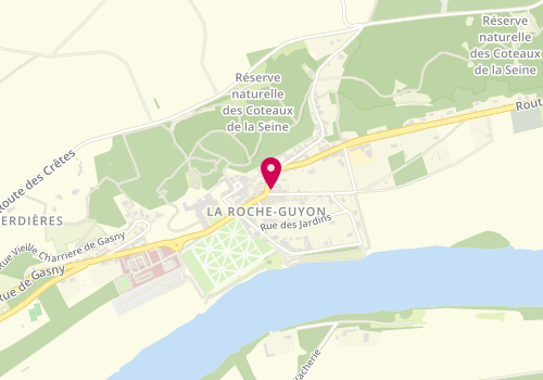 Plan de La Casa Victoria, 20 Rue du Général Leclerc, 95780 La Roche-Guyon