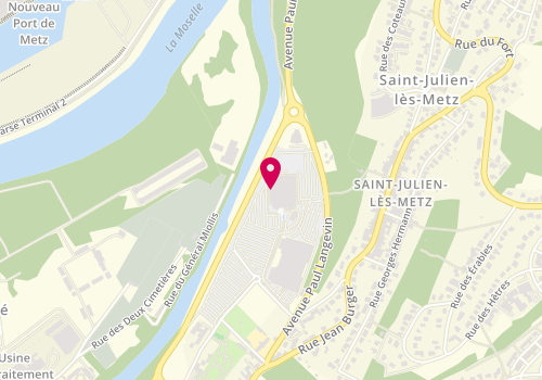 Plan de Taksim, 14 avenue Paul Langevin, 57070 Saint-Julien-lès-Metz