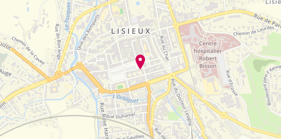 Plan de Pic' Assiette, 32 Rue Pont Mortain, 14100 Lisieux