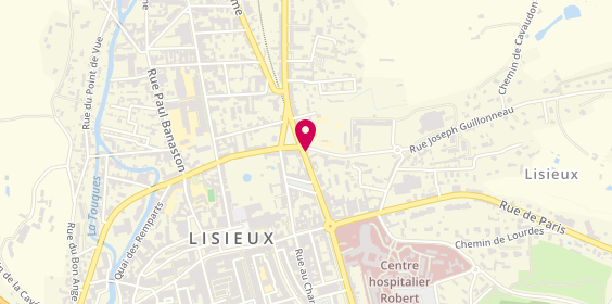 Plan de Le Borsalino, 24 Boulevard Duchesne Fournet, 14100 Lisieux