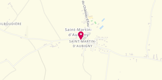 Plan de Au P'tit Saint Martin, 13 Vge de l'Église, 50190 Saint-Martin-d'Aubigny