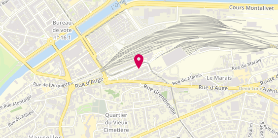 Plan de O Kb, 38 place de la Gare 38, 14000 Caen