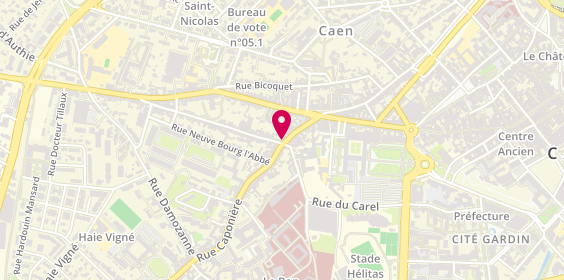 Plan de Chez Sandy, 32 Rue Caponiere, 14000 Caen
