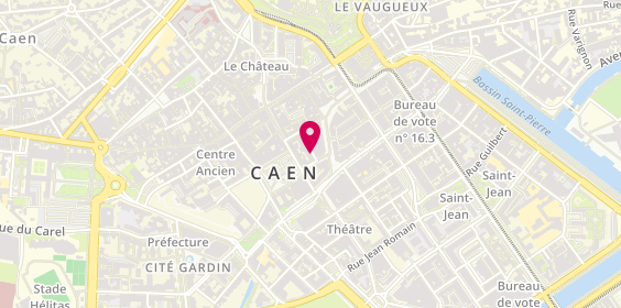 Plan de L'Evidence, 24 Rue de la Fontaine, 14000 Caen