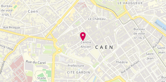 Plan de Bagel Street, 151 Rue Saint-Pierre, 14000 Caen