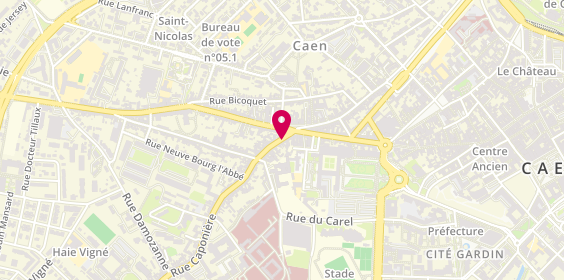 Plan de Dominute Pizzas, 13
13 Rue Caponiere, 14000 Caen