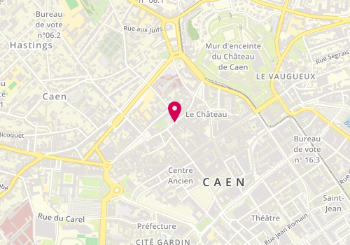 Plan de Le Safran, 11 Rue Saint Sauveur, 14000 Caen
