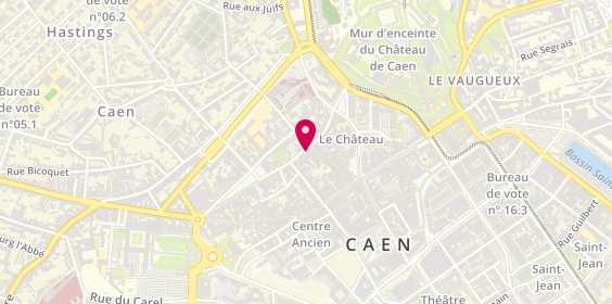 Plan de Safran, 11 Rue Saint-Sauveur, 14000 Caen