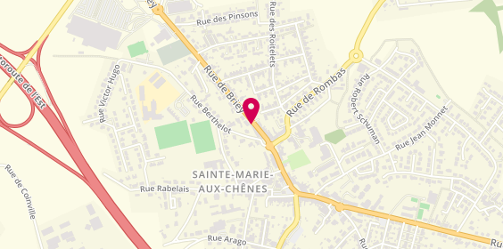 Plan de Nomad, 12 Rue de Briey, 57255 Sainte-Marie-aux-Chênes