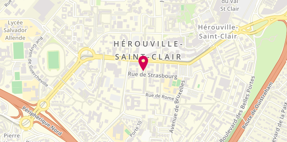 Plan de New Kebab Hérouville, 6 Promenades Des
Prom. Des Squares, 14200 Hérouville-Saint-Clair