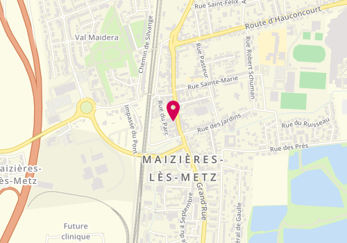 Plan de Planet Pizzas, 63 Grand Rue, 57280 Maizières-lès-Metz