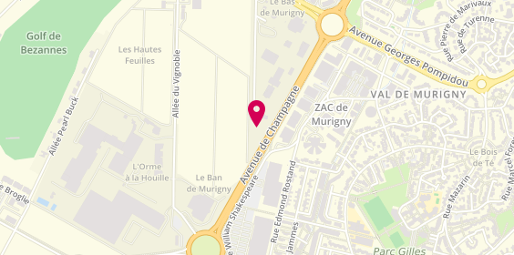 Plan de Sse, Centre Commercial Val de Murigny
1 Rue Jeanne Jugan, 51100 Reims