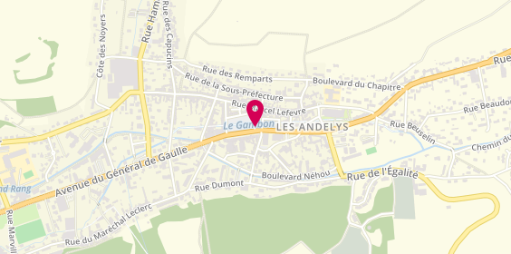 Plan de L'Anka, 11 place Nicolas Poussin, 27700 Les Andelys