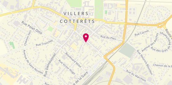 Plan de Art et Pizza, 30 Rue Alexandre Dumas, 02600 Villers-Cotterêts