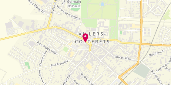 Plan de Delice d'Asie, 21 place Du Dr Mouflier, 02600 Villers-Cotterêts