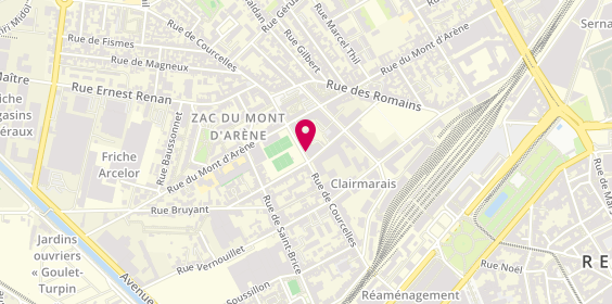 Plan de Buns Reims, 30 Bis Rue de Courcelles, 51100 Reims
