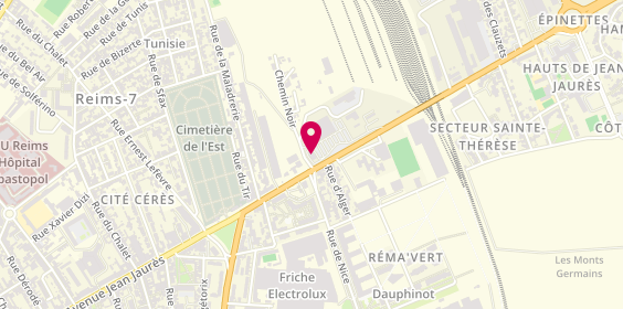 Plan de Mc Donald's, Route Nationale 51
Rue Jules Staat, 51100 Reims