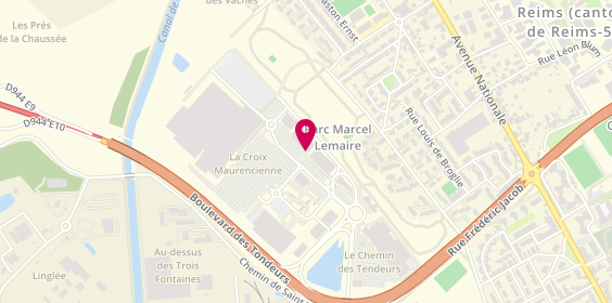 Plan de Crescendo, Rue Croix Maurencienne, 51370 Saint-Brice-Courcelles