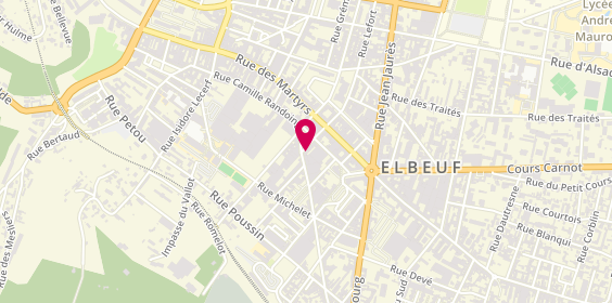 Plan de La Palette For Eat, 39 Rue de Roanne, 76500 Elbeuf