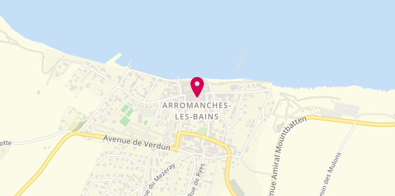 Plan de Pic Nic, 11 Rue Maréchal Joffre, 14117 Arromanches-les-Bains