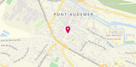 Plan de Le Pacha, 3 Rue Alfred Canel, 27500 Pont-Audemer