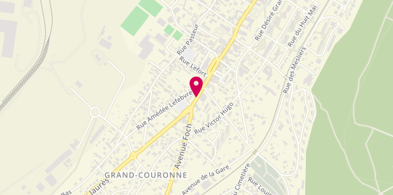 Plan de Aux P'tits Creux, 66 Rue Georges Clemenceau, 76530 Grand-Couronne