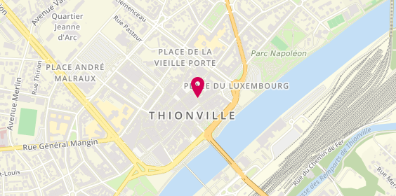 Plan de Sucré&Salé, 11 Rue du Mersch, 57100 Thionville