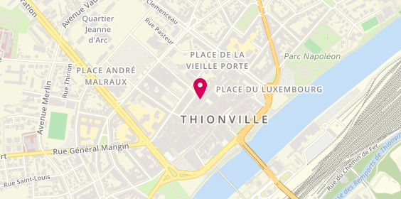 Plan de Burger Brothers, 4 Rue du Manège, 57100 Thionville