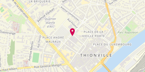 Plan de Dominos Pizza, 73 Boulevard Foch, 57100 Thionville