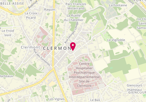 Plan de Miran, 5 Place de Vohburg, 60600 Clermont