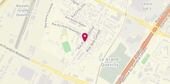 Plan de Bourg Station, 227 Rue de la République, 76120 Le Grand-Quevilly