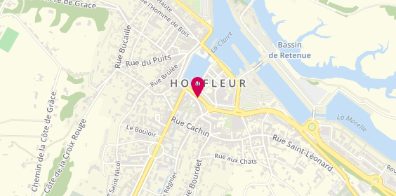 Plan de Chez Titoine, 25 Rue Montpensier, 14600 Honfleur