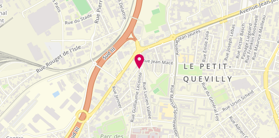 Plan de Croq'select, 2 Rue Guillaume Lecointe, 76140 Le Petit-Quevilly