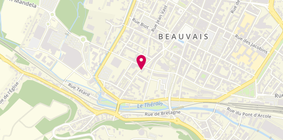 Plan de Mb, 41 Rue Desgroux, 60000 Beauvais
