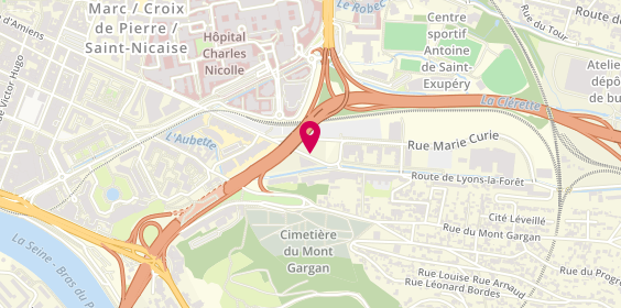 Plan de Carrefour City, Martainville Fr
70 Route de Lyons la Forêt, 76000 Rouen