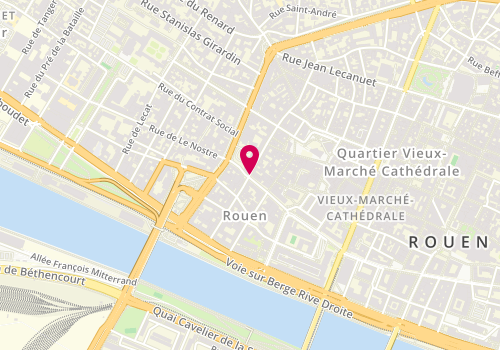 Plan de Racine 14, 22 Rue de Fontenelle, 76000 Rouen