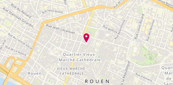 Plan de BARAPOM, 98 Rue Ganterie, 76000 Rouen