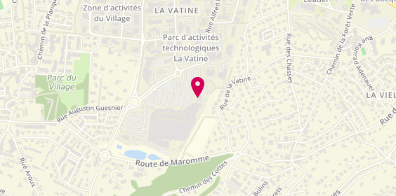 Plan de Burger King, Cc. Continent Pat De
Zone Aménagement de la Vatine, 76130 Mont-Saint-Aignan
